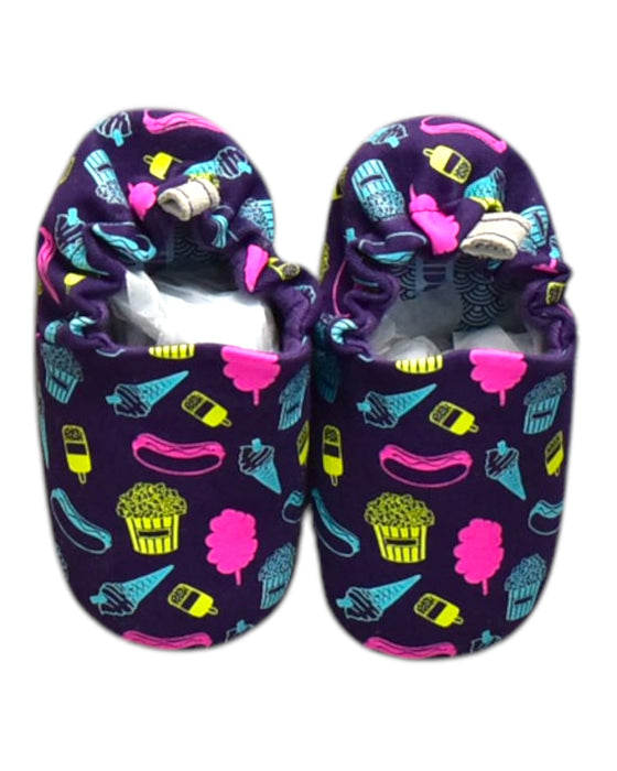 A Multicolor Slippers from Poco Nido in size 12-18M for neutral. (Back View)