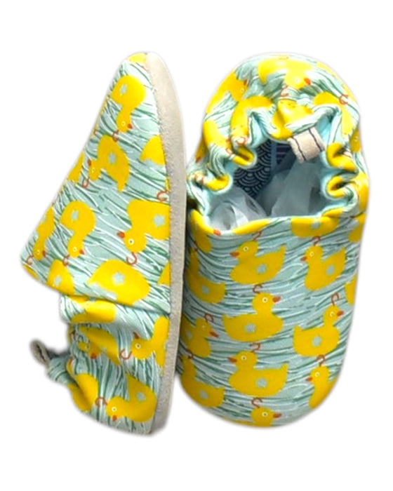 A Multicolour Slip Ons from Poco Nido in size 12-18M for neutral. (Front View)