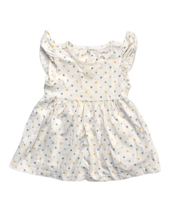 A White Sleeveless Dresses from Cynthia Rowley in size 12-18M for girl. (Front View)