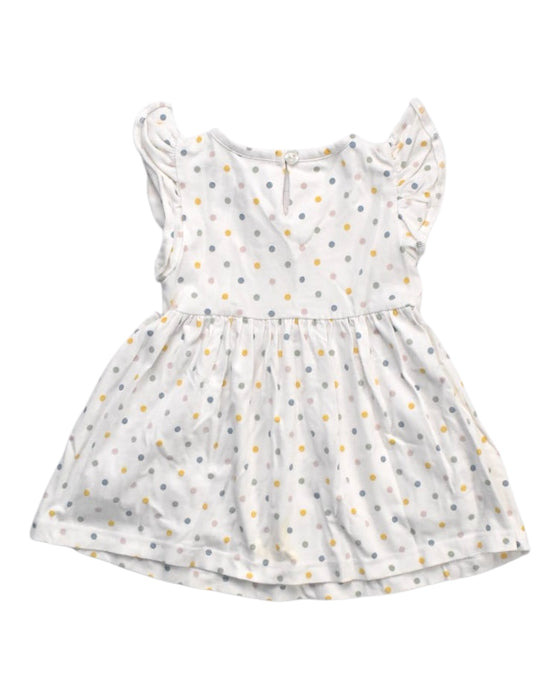 A White Sleeveless Dresses from Cynthia Rowley in size 12-18M for girl. (Back View)