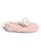 A Pink Slippers from Jamie Kay in size 18-24M for girl. (Front View)