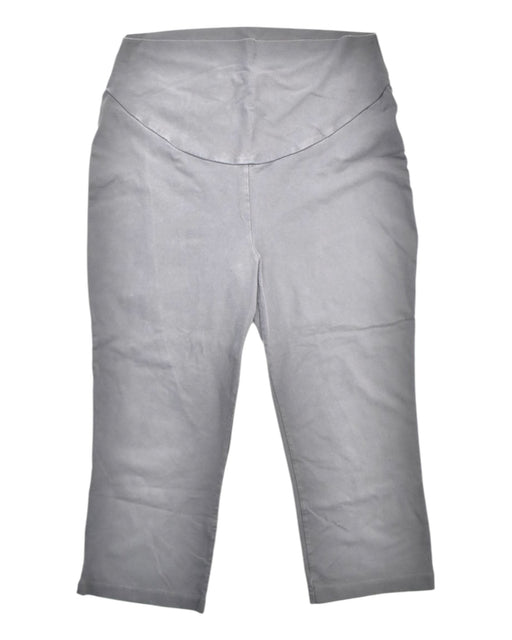 A Grey Casual Pants from Mamaway in size Maternity-L for maternity. (Front View)