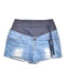 A Blue Shorts from Mamaway in size Maternity-XL for maternity. (Front View)
