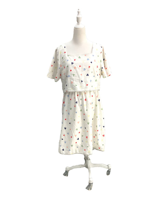 A Multicolour Short Sleeve Dresses from Jump Eat Cry in size Maternity-L for maternity. (Front View)