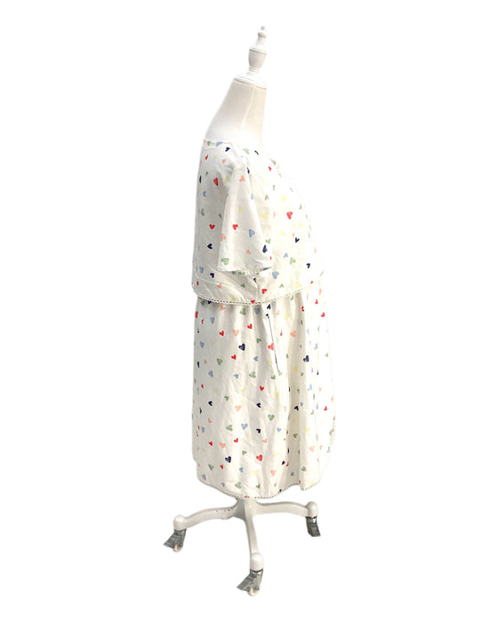 A Multicolour Short Sleeve Dresses from Jump Eat Cry in size Maternity-L for maternity. (Back View)