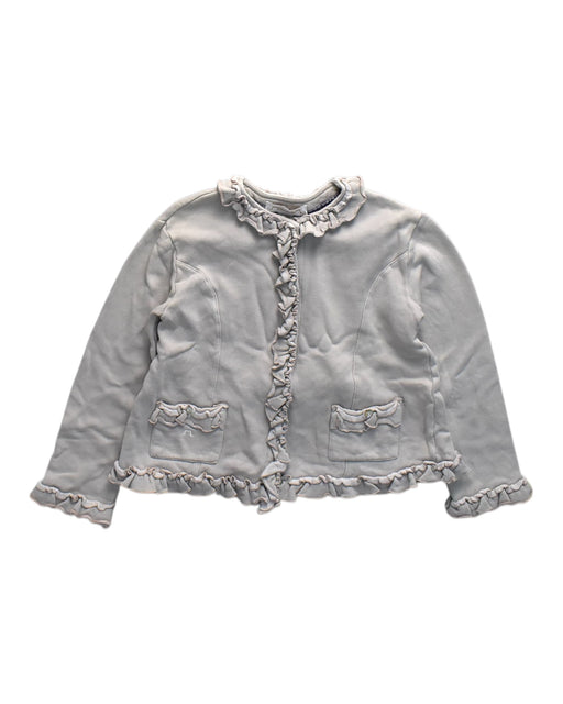 A White Lightweight Jackets from Chateau de Sable in size 12Y for girl. (Front View)