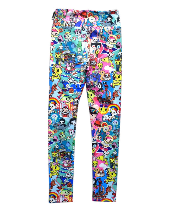 A Multicolour Leggings from Tokidoki in size 8Y for neutral. (Back View)