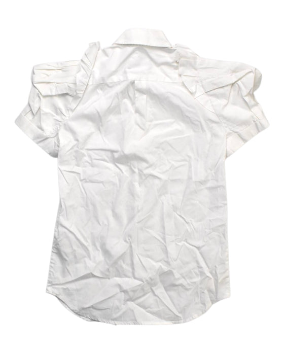 A White Short Sleeve Shirts from DSquared2 in size 14Y for girl. (Back View)