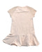 A Peach Short Sleeve Dresses from Moncler in size 8Y for girl. (Back View)