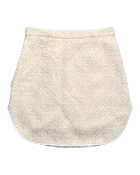 A Ivory Short Skirts from No21 in size 12Y for girl. (Back View)