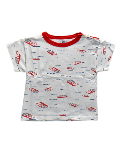 A Multicolour Short Sleeve T Shirts from Petit Bateau in size 3T for neutral. (Front View)