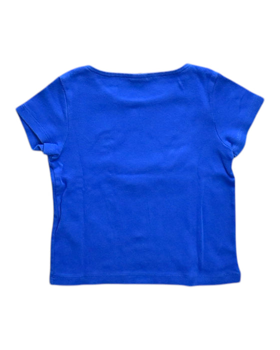 A Blue Short Sleeve T Shirts from Petit Bateau in size 4T for neutral. (Back View)