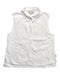 A White Sleeveless Shirts from Simonetta in size 12Y for girl. (Front View)