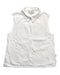 A White Sleeveless Shirts from Simonetta in size 12Y for girl. (Front View)