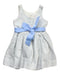 A White Sleeveless Dresses from Polo Ralph Lauren in size 2T for girl. (Back View)