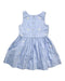 A Blue Sleeveless Dresses from Polo Ralph Lauren in size 2T for girl. (Back View)