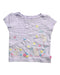 A Purple Short Sleeve Tops from Jojo Maman Bébé in size 12-18M for girl. (Front View)