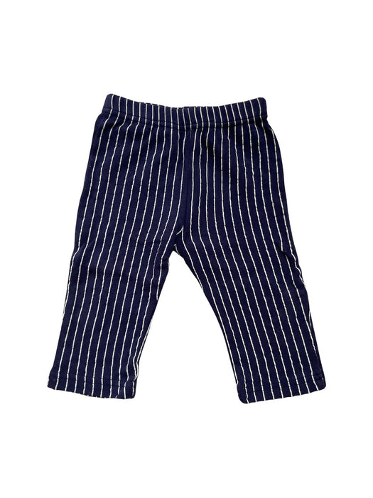 A Navy Casual Pants from Hudson Baby in size 3-6M for neutral. (Back View)