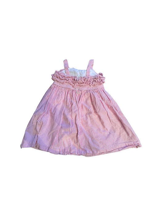 A Pink Sleeveless Dresses from Ralph Lauren in size 4T for girl. (Back View)