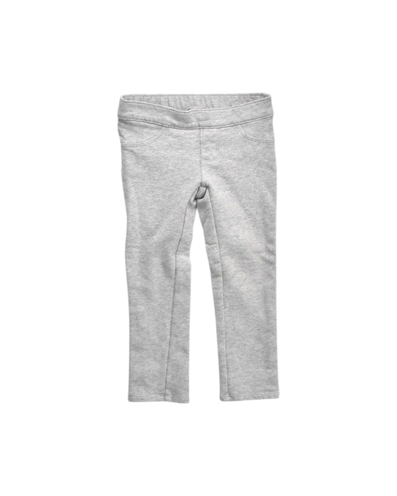 A Grey Leggings from Gymboree in size 3T for boy. (Front View)