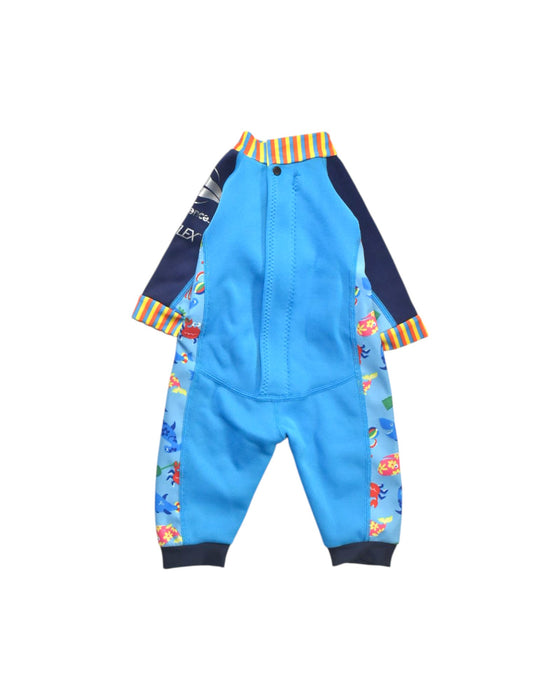 A Multicolour Floatsuits from Konfidence in size 2T for boy. (Back View)