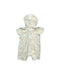 A Beige Short Sleeve Rompers from Mothercare in size 3-6M for boy. (Back View)