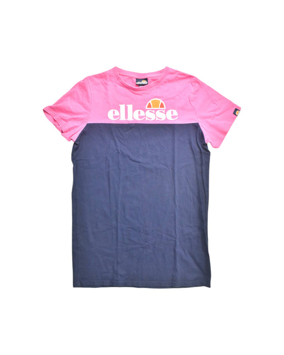 A Pink Short Sleeve T Shirts from Ellesse in size 13Y for girl. (Front View)