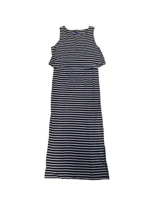 A White Sleeveless Dresses from Seraphine in size M for maternity. (Front View)