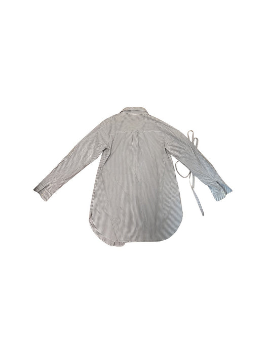 A Blue Long Sleeve Shirts from Mamalicious in size M for maternity. (Back View)