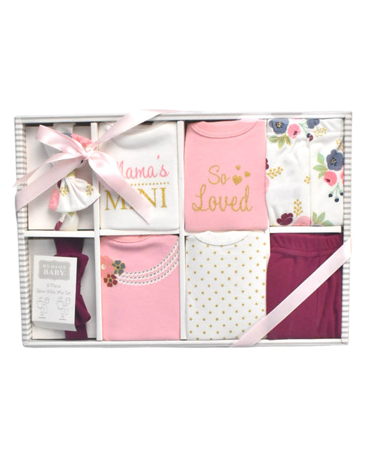 A Multicolour Gift Sets from Hudson Baby in size 0-3M for girl. (Front View)