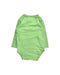 A Green Long Sleeve Bodysuits from Seed in size 6-12M for boy. (Back View)