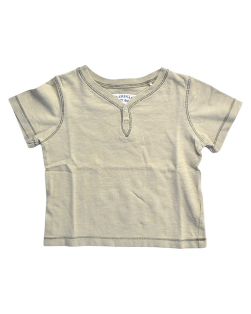 A Beige Short Sleeve T Shirts from Gingersnaps in size 18-24M for boy. (Front View)