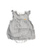 A Grey Sleeveless Rompers from Absorba in size 6-12M for girl. (Front View)