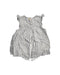 A Grey Sleeveless Rompers from Absorba in size 6-12M for girl. (Back View)