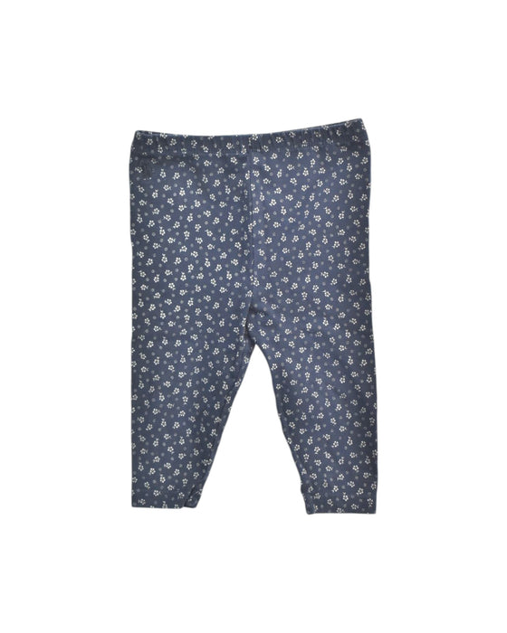 A Navy Leggings from Ralph Lauren in size 6-12M for girl. (Front View)
