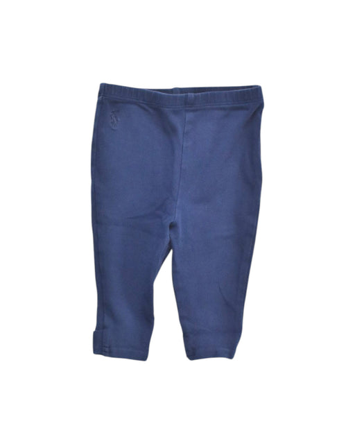 A Blue Leggings from Ralph Lauren in size 6-12M for girl. (Front View)