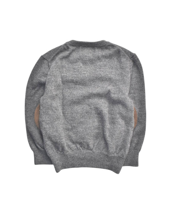 A Grey Knit Sweaters from Polo Ralph Lauren in size 3T for boy. (Back View)