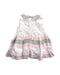 A Multicolour Sleeveless Dresses from Chateau de Sable in size 6-12M for girl. (Back View)