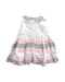 A Multicolour Sleeveless Dresses from Chateau de Sable in size 6-12M for girl. (Back View)