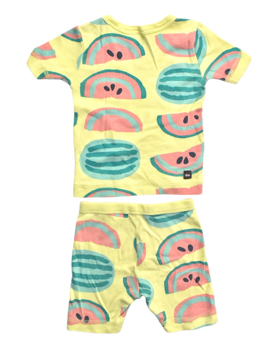 A Multicolour Shorts Sets from Tea in size 18-24M for girl. (Back View)