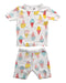 A Multicolour Shorts Sets from Tea in size 18-24M for girl. (Front View)