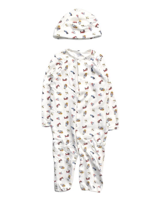 A Multicolour Onesies from Ralph Lauren in size 6-12M for neutral. (Front View)