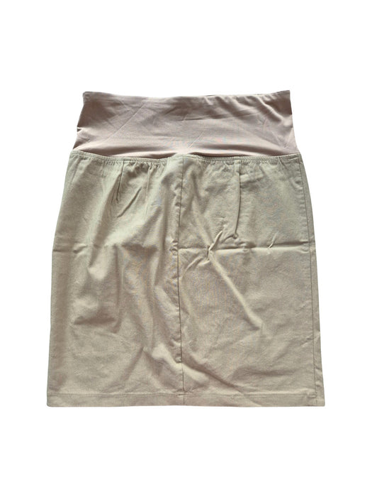 A Beige Short Skirts from Bove in size S for maternity. (Back View)