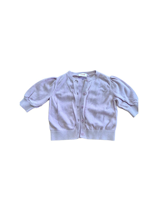 A Purple Cardigans from Seed in size 2T for girl. (Front View)