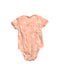 A Peach Short Sleeve Bodysuits from Elly in size 6-12M for girl. (Back View)