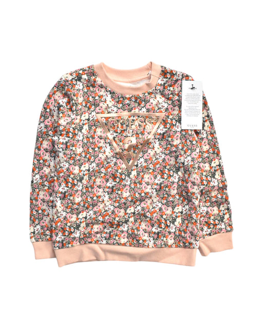 A Multicolour Crewneck Sweatshirts from Guess in size 3T for girl. (Front View)