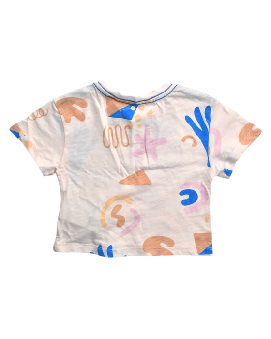 A Multicolour Short Sleeve T Shirts from Gingersnaps in size 6-12M for girl. (Back View)