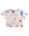 A Multicolour Short Sleeve T Shirts from Gingersnaps in size 6-12M for girl. (Back View)
