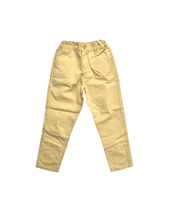A Beige Casual Pants from Gingersnaps in size 4T for boy. (Front View)