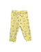 A Yellow Leggings from Mothercare in size 3-6M for girl. (Back View)